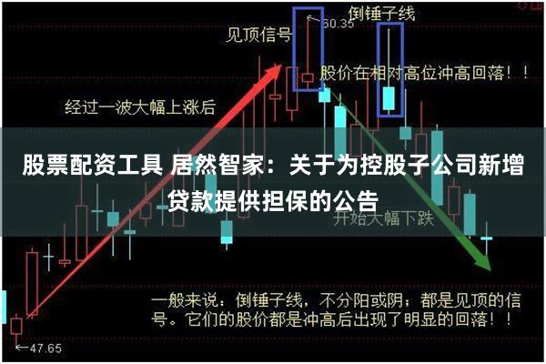 股票配资工具 居然智家：关于为控股子公司新增贷款提供担保的公告